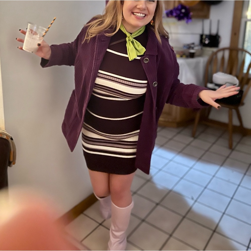 Striped Sweater Dress